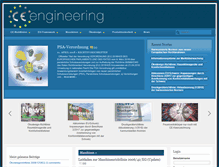 Tablet Screenshot of ce-engineering.de